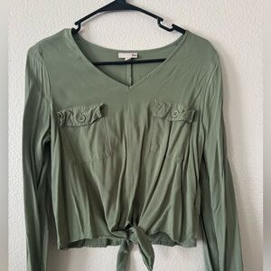 SO long sleeve blouse